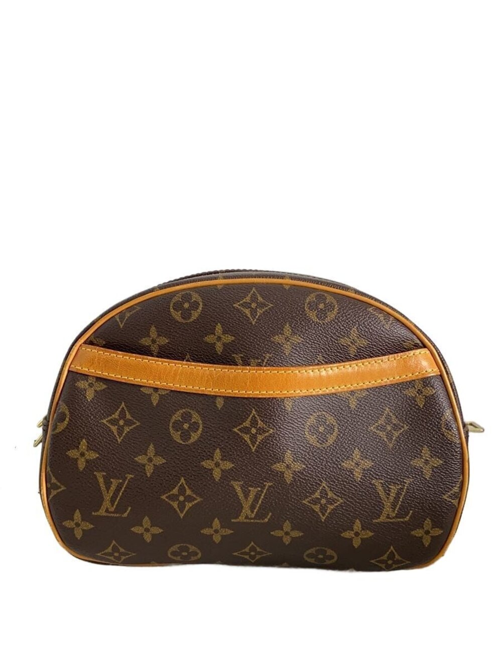 Louis Vuitton Blois Monogram Canvas Brown Vinyl Brown All over